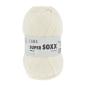 Preview: Lang Super Soxx Sockenwolle 6-Fach superwash Fb.94 Wollweiß uni